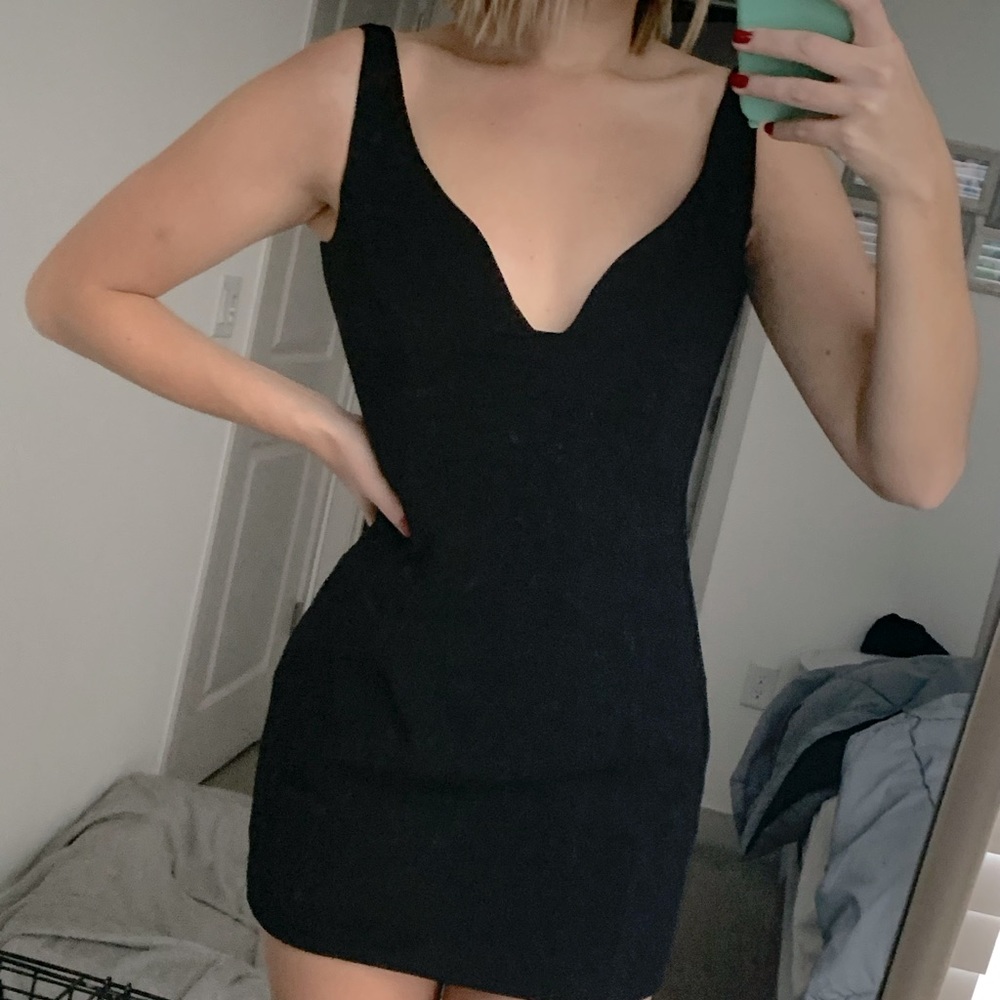 House of CB black dress